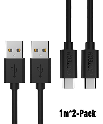 Type C Cable, Yootech [2-Pack] 3.3ft/1m 56k ohm pull-up resistor USB Type C to Type A Cable for Google Pixel/Pixel XL, Nexus 6p,Nexus 5x,LG G5 and Other Type-C Devices