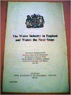 The water industry in England and Wales: The next steps