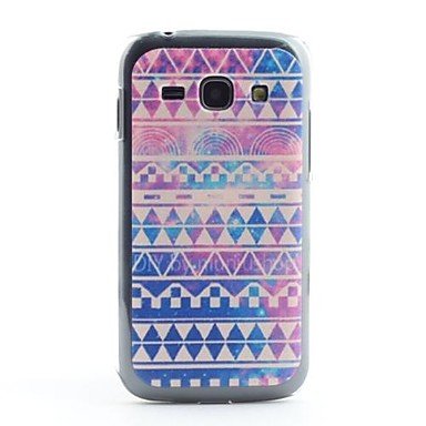 

Pantapbuy @@Colorful Stripe Pattern PVC Back Case for Samsung Galaxy Ace 3 S7272