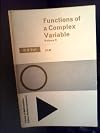 Functions of a Complex Variable, Vol. 2