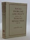 Social problems and policy during the Puritan revolution, 1640-1660