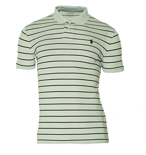 Polo Ralph Lauren Mens Performance Striped Polo Shirt