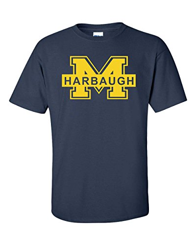 Jacted Up Tees Jim Harbaugh Michigan Football Men's T-Shirt SHIPS FROM OHIO USA