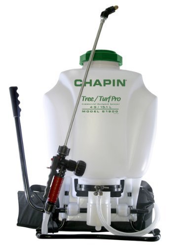 Chapin 61900 4-Gallon Tree/Turf Pro Commercial Backpack Sprayer with Stainless Steel Wand...