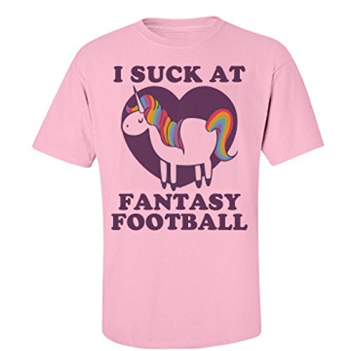 I Suck At Fantasy Football Loser: Unisex Basic Fruit of the Loom T-Shirt