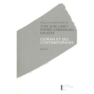 Cioran et ses contemporains