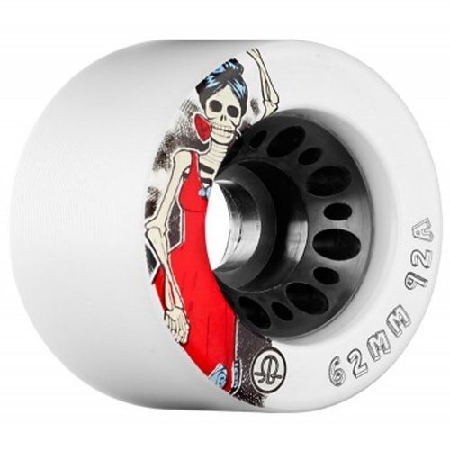

Rollerbones Day of the Dead 92A Roller Derby Skate Wheels Roller Bones
