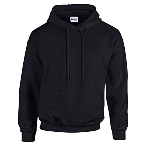 Gildan Adult Heavy Blend� Hooded Sweatshirt (Black) (2X-Large)