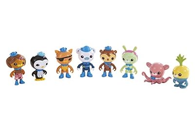 Fisher Friends - Y9297 - Figurine - Bande Dessinée - Pack De 8 Octonauts