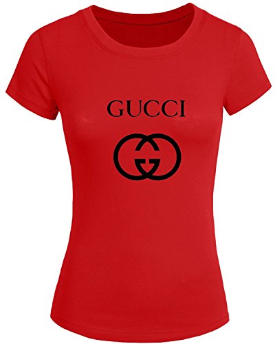 Gucci Logo For 2016 Womens Printed Short Sleeve tops t shirts