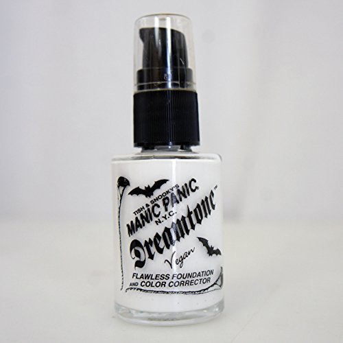 Dreamtone Flawless Foundation Manic Panic Skin Toner White Make Up Goth