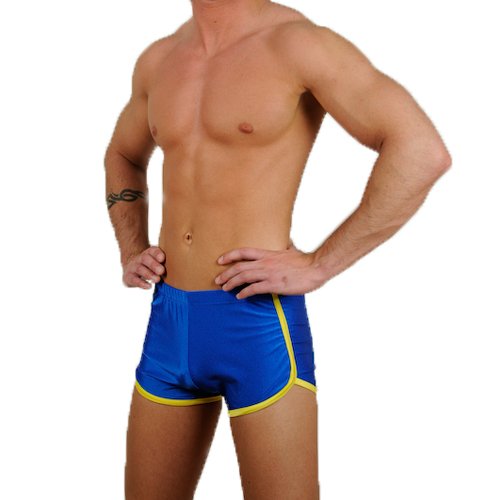 Men's New Retro Fitness Hot / Workout Gym Short By Gary Majdell Sport
