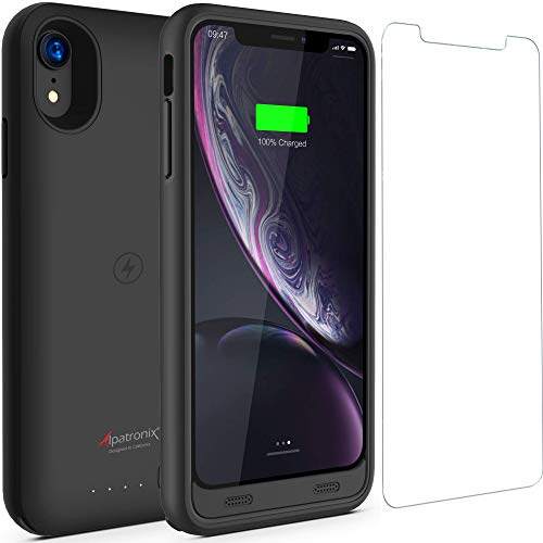 Algopix Similar Product 3 - iPhone XR Battery Case with Qi Wireless