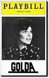 Golda : Playbill for the Morosco Theatre, February 1978