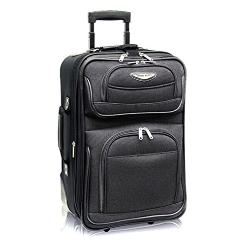 Travelers Choice Travel Select Amsterdam 21 in. Carry-on Lightweight Expandable Rolling Upright Luggage Bag