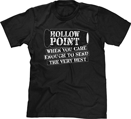 Blittzen Mens T-shirt Hollow Point Send The Very Best