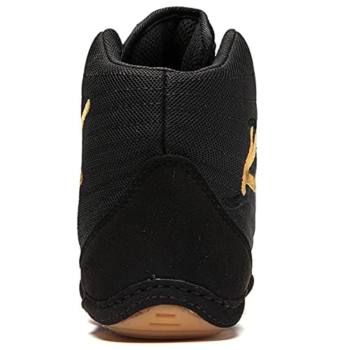 Men's Women's Boxing Wrestling Shoes Youth Combat Boxers Trainer Breathable Fighting Competition Shoes For Athletic Fitness_vogvips.com
