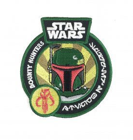 Star Wars Smuggler's Bounty -Boba Fett patch and Bossk pin Set