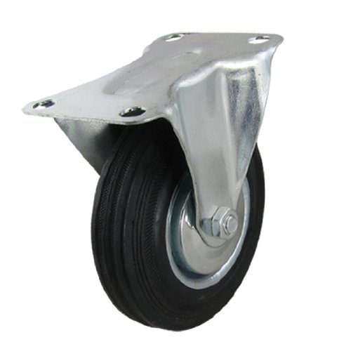 Algopix Similar Product 12 - 5 Dia Metal Plate Fixed Caster Wheel