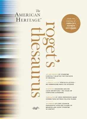 The American Heritage Roget's Thesaurus