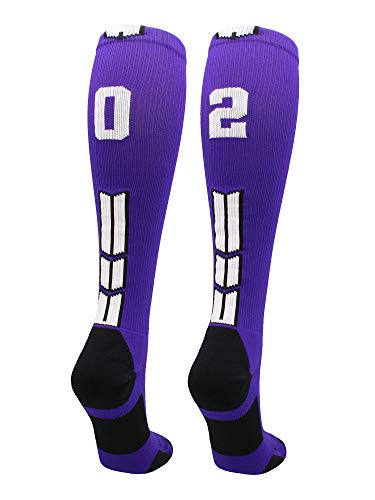 Algopix Similar Product 18 - MadSportsStuff Player Id Number Socks