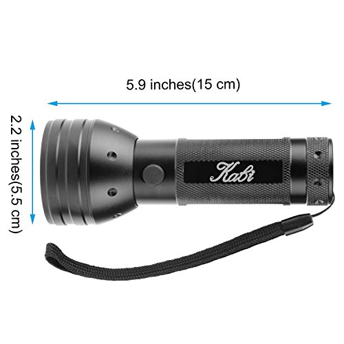 UV Flashlights Black Light Kabi Pets Urine and Stains Detector of 51 Ultra Violet LEDs Flashlight for Bed Bug Detector - Image 5