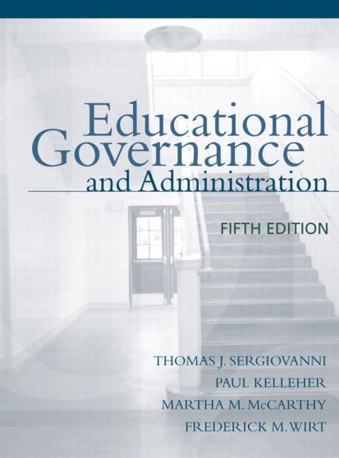 Educational Governance and Administration by Paul Kelleher