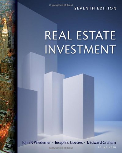 Real Estate Investment (with CD-ROM) by John P. Wiedemer