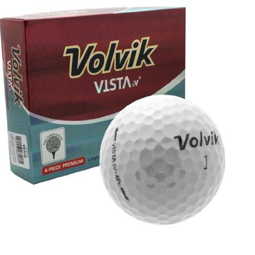 Volvik Vista iV Golf Balls - White