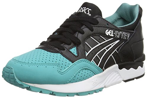 ASICS Gel-Lyte V - Zapatillas bajas, unisex, color azul (latigo bay/black 8990), talla 42.5