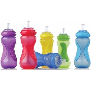 Nuby No Spill Sports Sipper, Colors May Vary