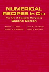 Numerical Recipes in C++: The Art of Scientific Computing