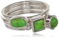 Relios Sterling Silver Blue Turquoise Statement Ring from Relios - T.A ...