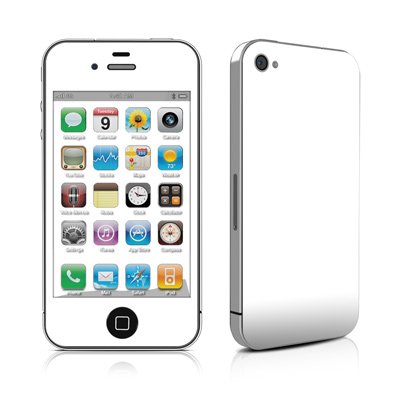 Apple iPhone 4用スキンシール【Solid State White】