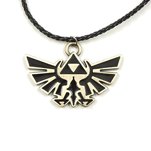 Dancingstars Legend of Zelda Triforce Necklace (Bronze #B)