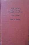 The first Protestant Osage missions, 1820-1837