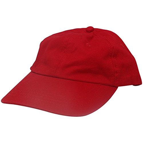 Toddler to Youth Washed Chino 100% Cotton Twill Cap with Adjustable Strap