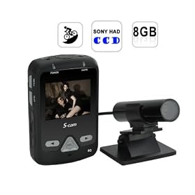 Professional Sony HAD CCD Mini Bullet DVR Helmet Camera Sport Action Camcorder + 2.0 TFT LCD Screen Recorder DVR