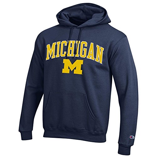 Michigan Wolverines Hooded Sweatshirt Navy