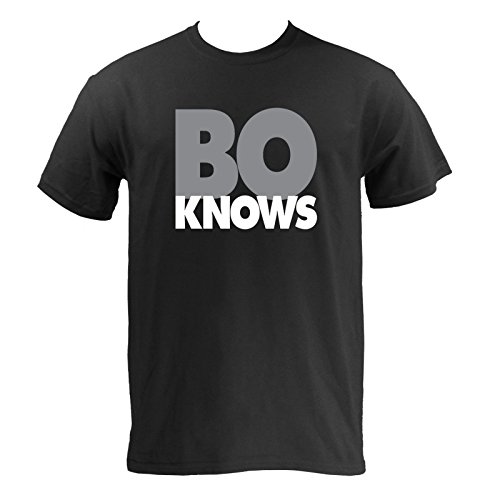 UGP Campus Apparel Bo Know (Grey/Black) Mens T-Shirt