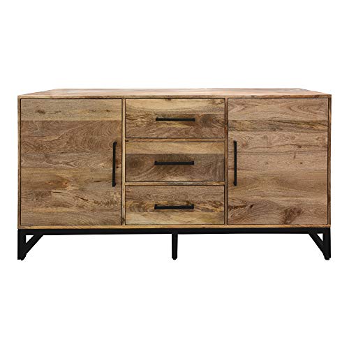 Algopix Similar Product 8 - Moe's Colvin Iron Leg Sideboard in Brown