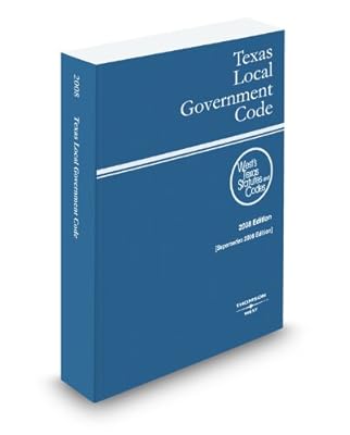 Texas Local Government Code, 2008 ed.