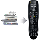 replaces many remotes