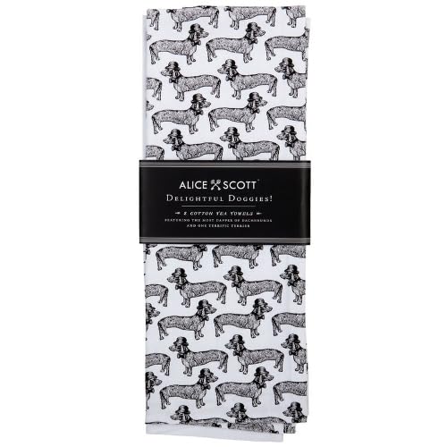 Alice Scott Tea Towel Set by Galison