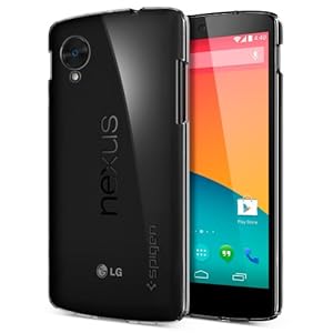 【国内正規品】SPIGEN SGP Nexus 5 ケース ウルトラ フィット シェル ECO-Friendly Packaging (クリスタル【SGP10650】)