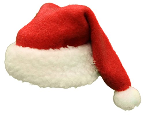 2 Inch Felt Santa Hat Craft Supply/Doll Accessory