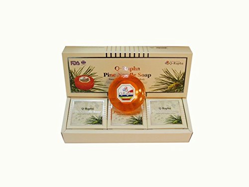 

Q-Rapha Korean Pine Needle Soap Gift Set (3-Pack)