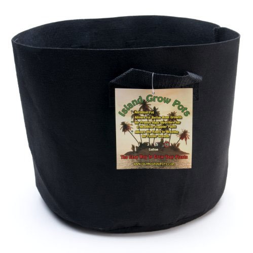 Algopix Similar Product 4 - Island Grow Pots 10 Gallon Grow Bag