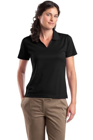 Sport-Tek Women's Dri Mesh V Neck Polo Shirt