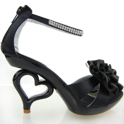 Show Story 20 Colors Removable Bow Strapless Bride Wedding Sandals Shoes,SM33101